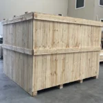 Heavy-duty timber crate for international shipping